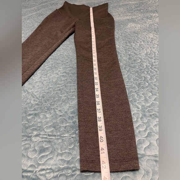 AGLOW Maternity Pants Leggings Jeggings Size S Stretch Dark Gray EUC! - Picture 4 of 9